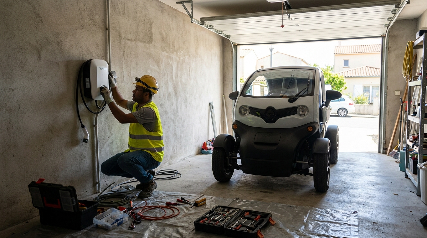 Instalacao de carregador de carro eletrico profissional em Feira de Santana‑BA