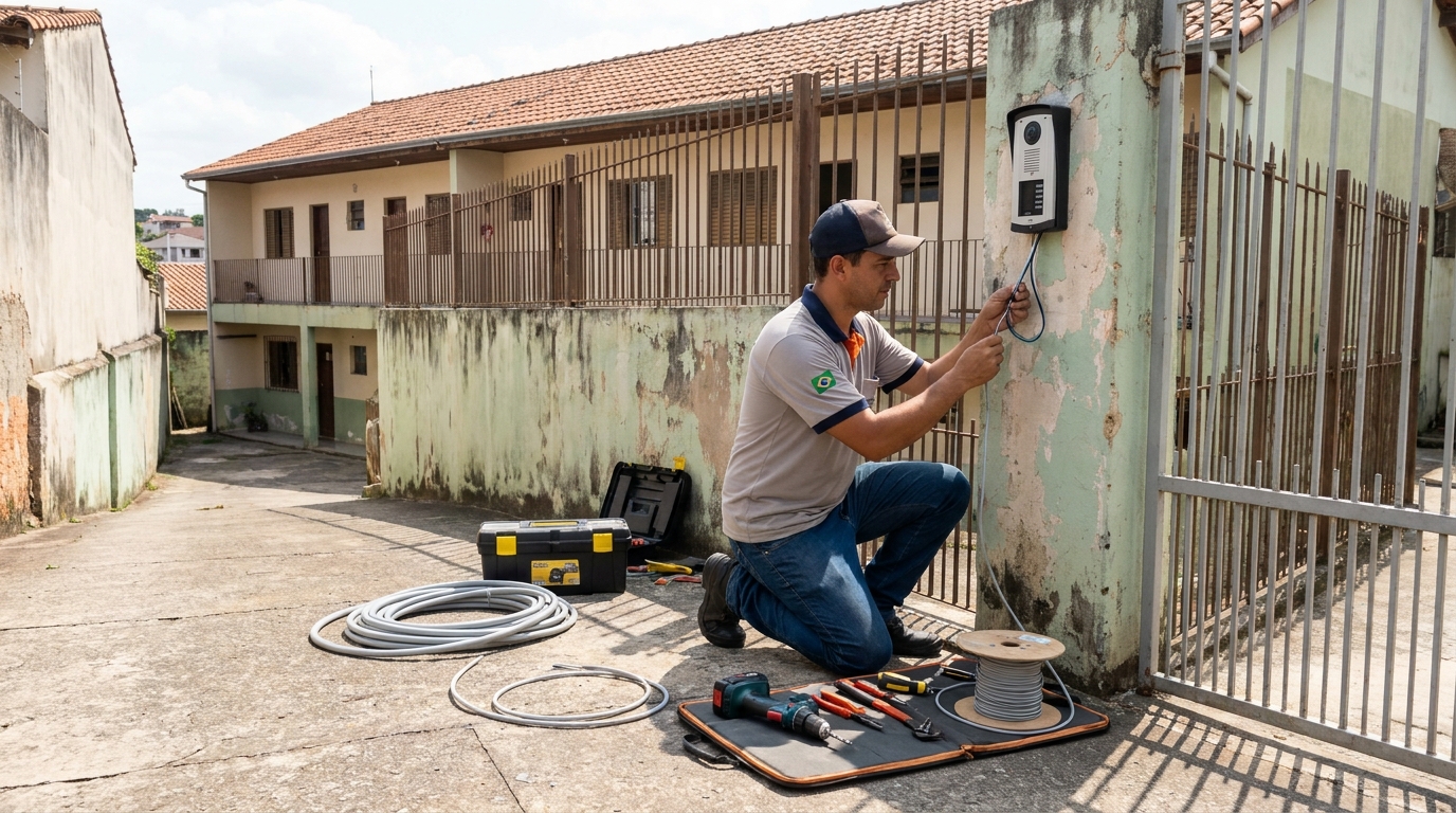 Instalacao de interfone residencial em Feira de Santana‑BA