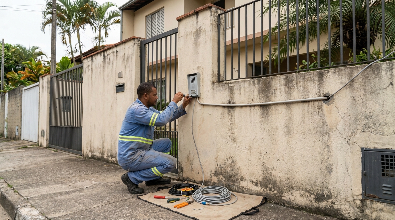 Instalacao de video porteiro em Feira de Santana‑BA